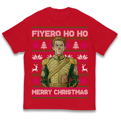 Prince Fiyero Wicked Christmas Kids T Shirt