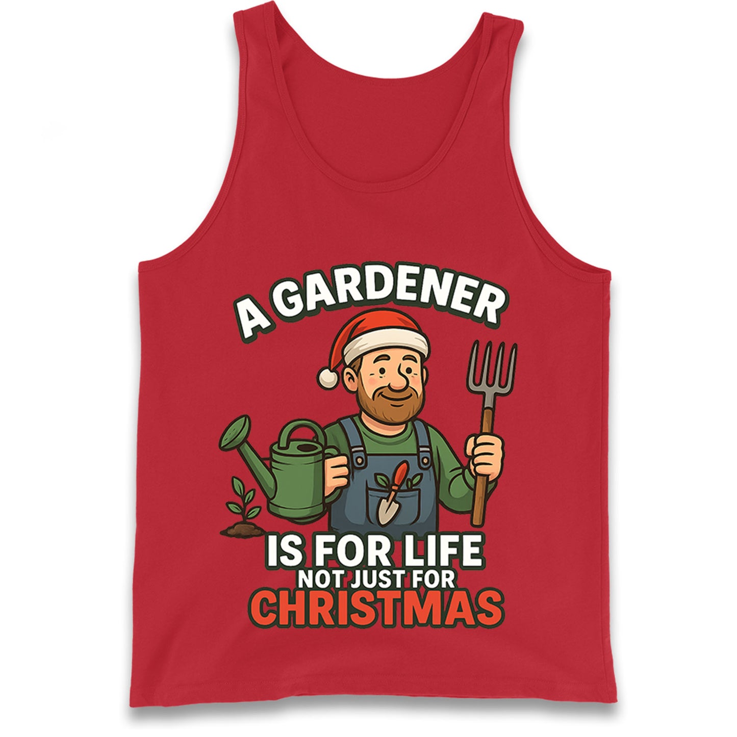 Gardener Christmas Tank Top