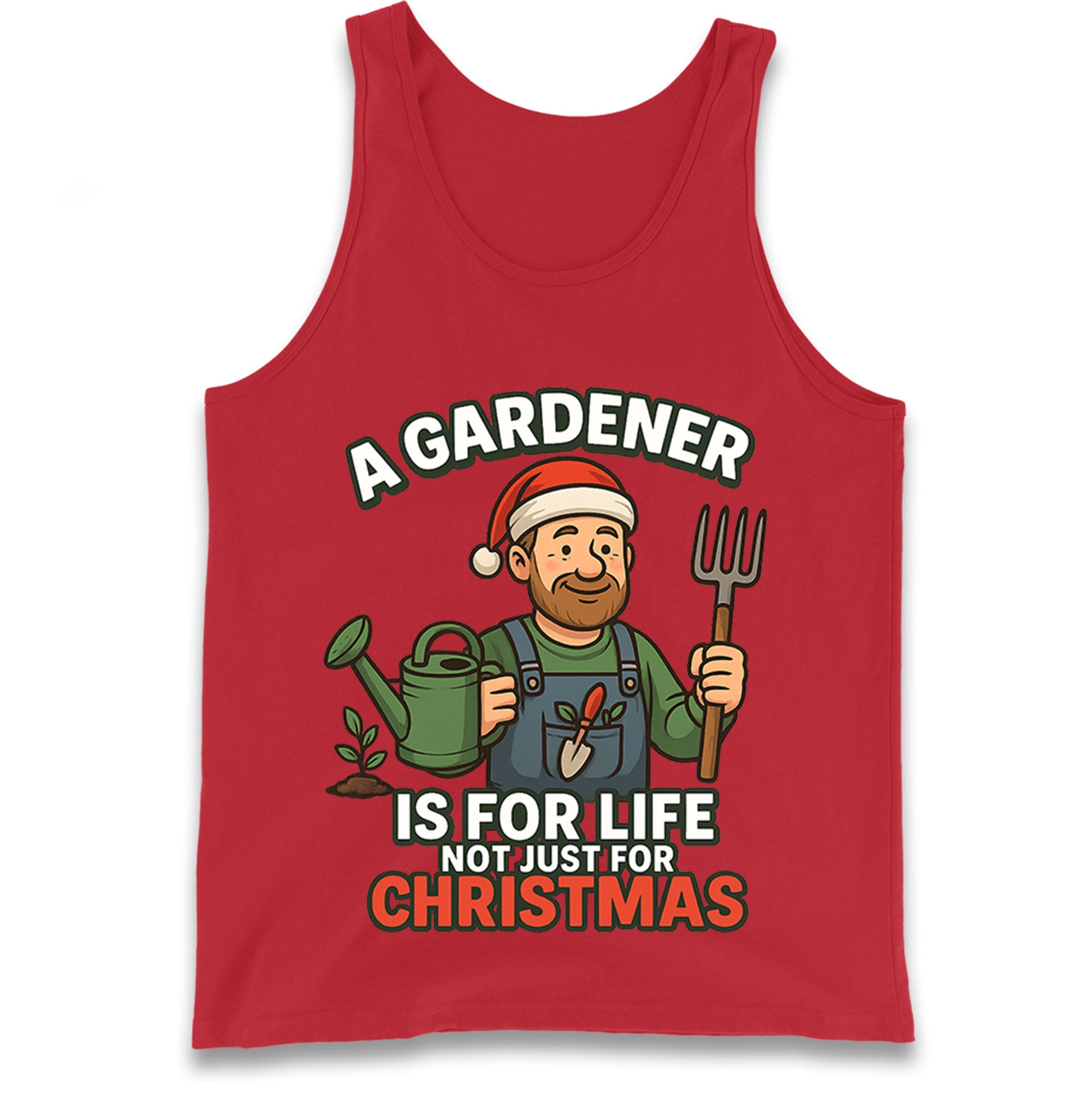 Gardener Christmas Tank Top