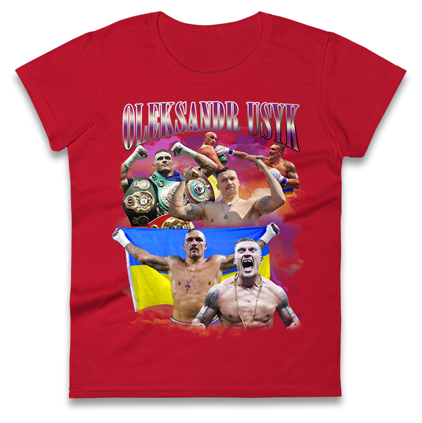 Oleksandr Usyk Ladies T Shirt UK