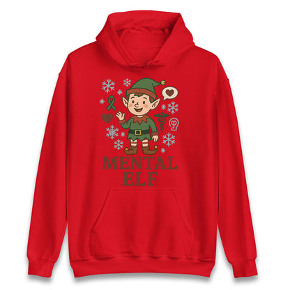 Mental Health Christmas Hoodie