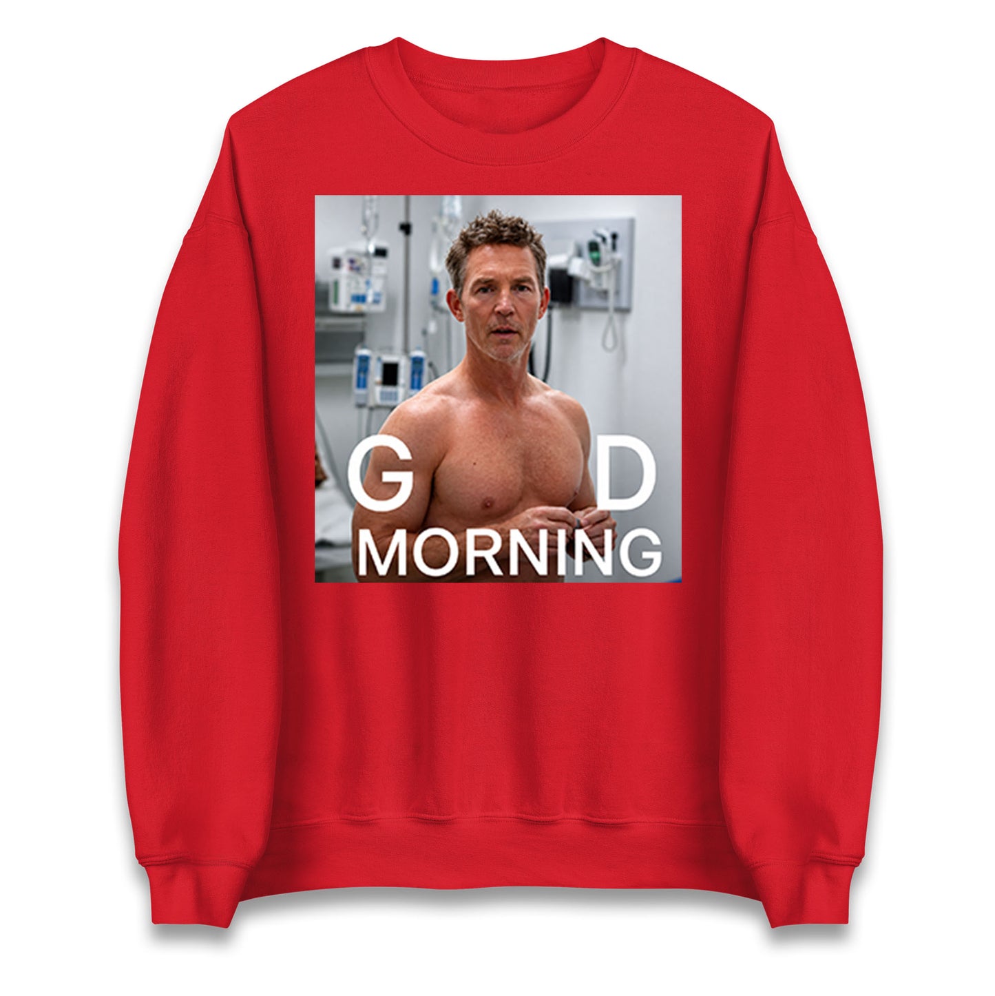 Dr Jack Abbot Shirtless Good Morning Jumper