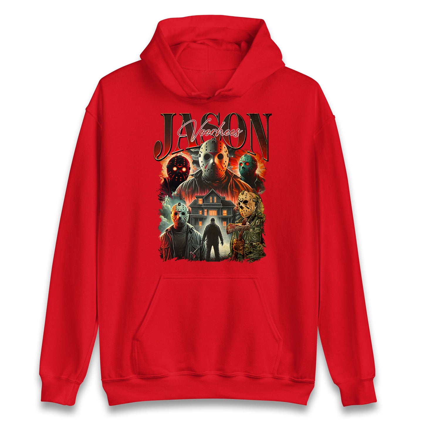 Jason voorhees scary Halloween Bootleg Unisex Hoodie