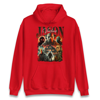Jason voorhees scary Halloween Bootleg Unisex Hoodie