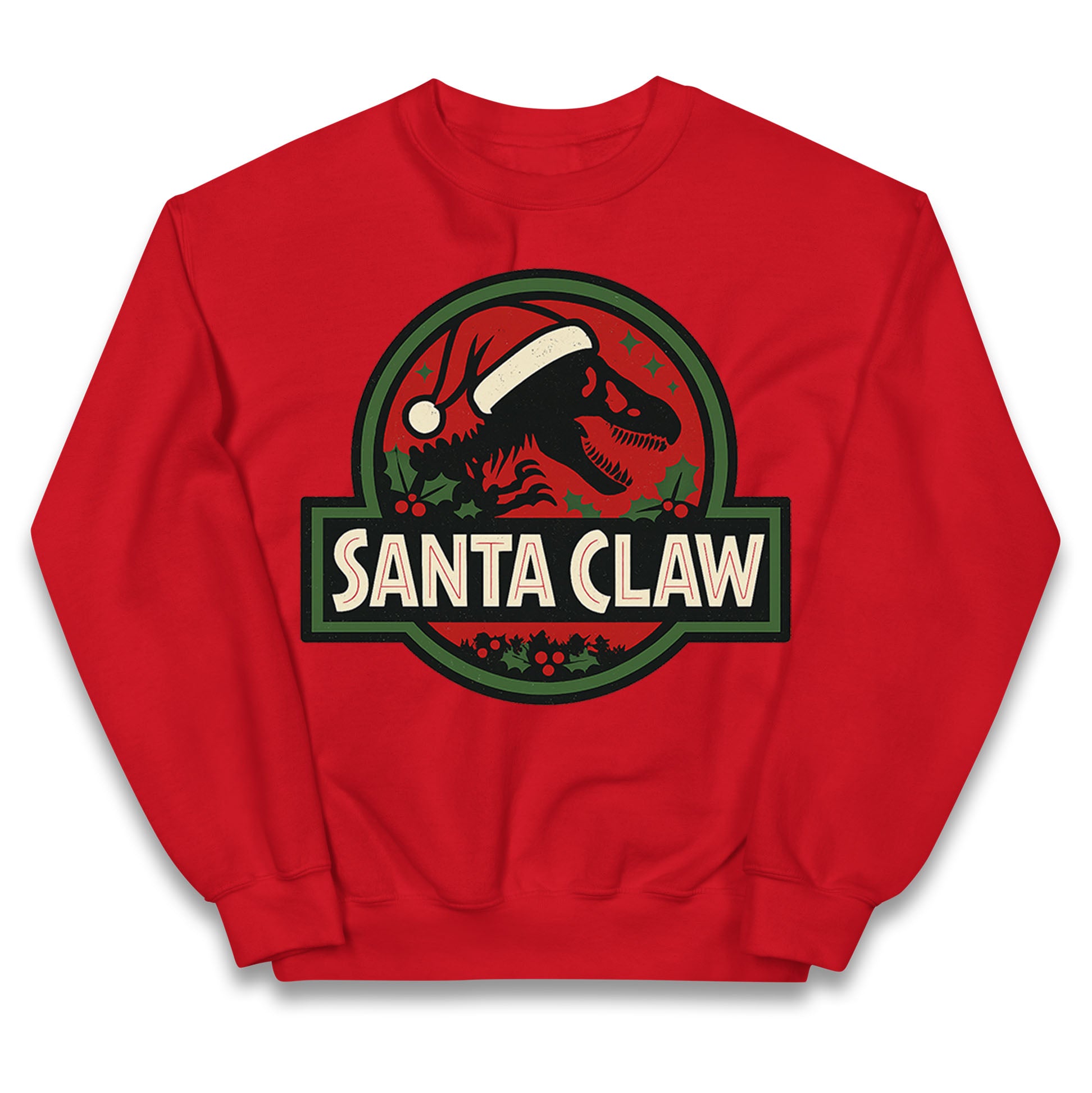 Jurassic Park Christmas Kids Jumper