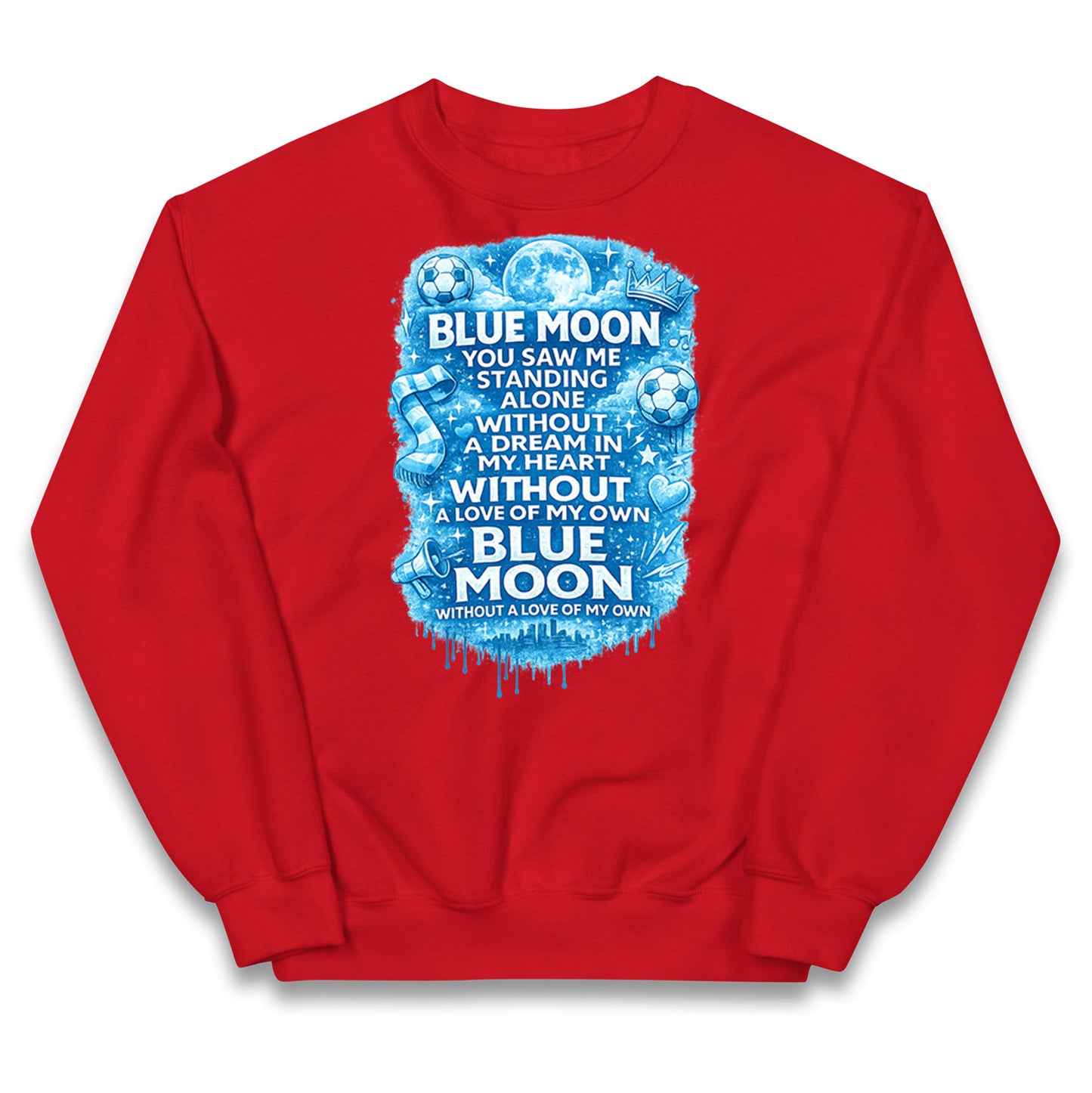 Manchester City Blue Moon Kids Jumper