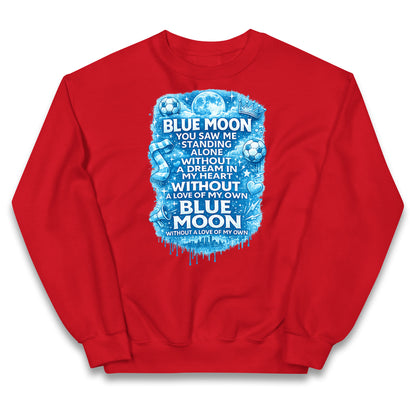 Manchester City Blue Moon Kids Jumper