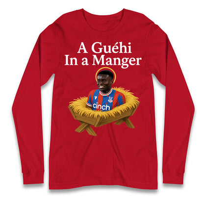 A Guehi In A Manger Marc Guehi Crystal Palace Christmas Long Sleeve Shirt
