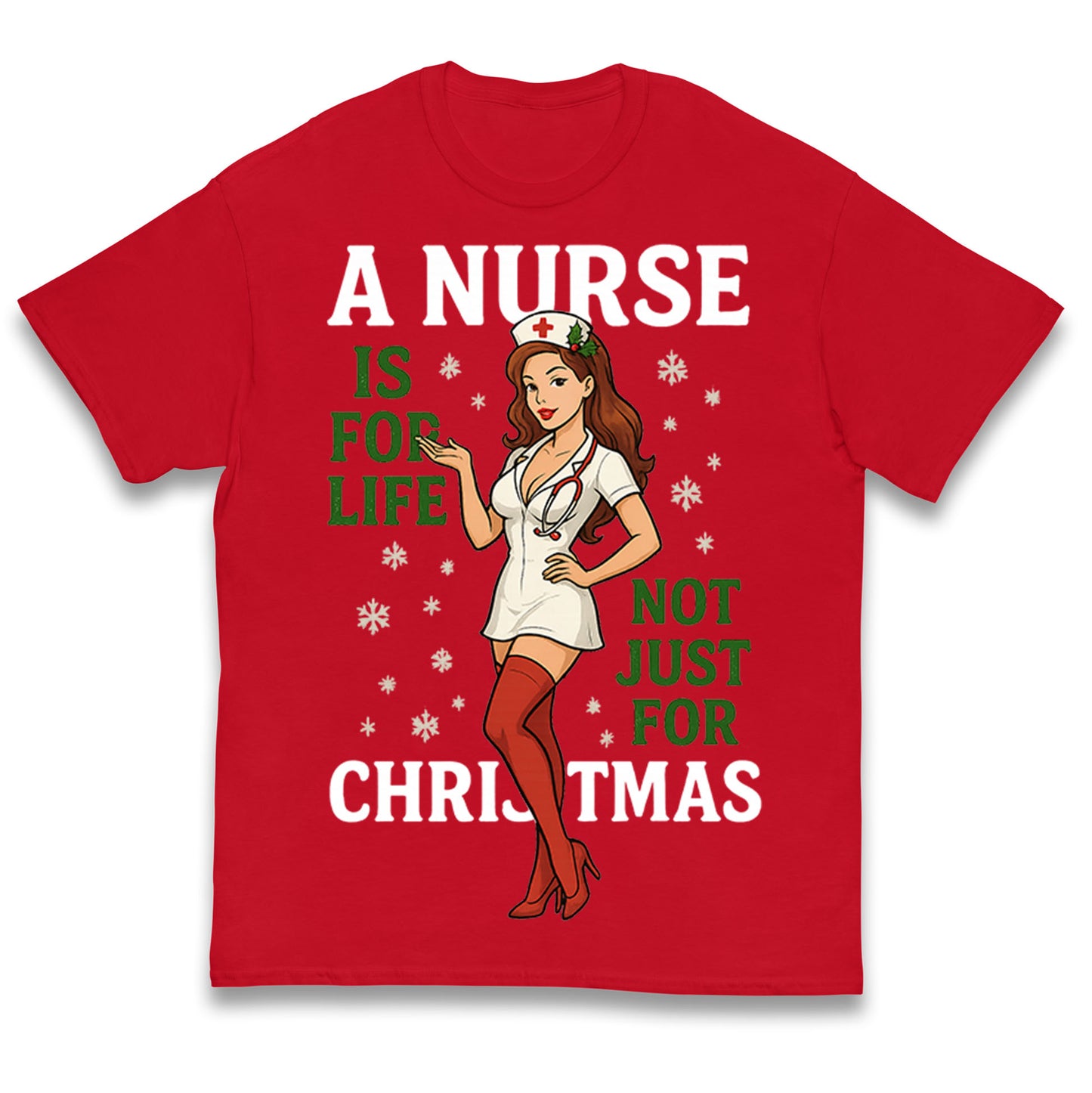 Nurse Christmas Kids T Shirt