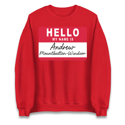 Andrew Mountbatten Windsor Jumper