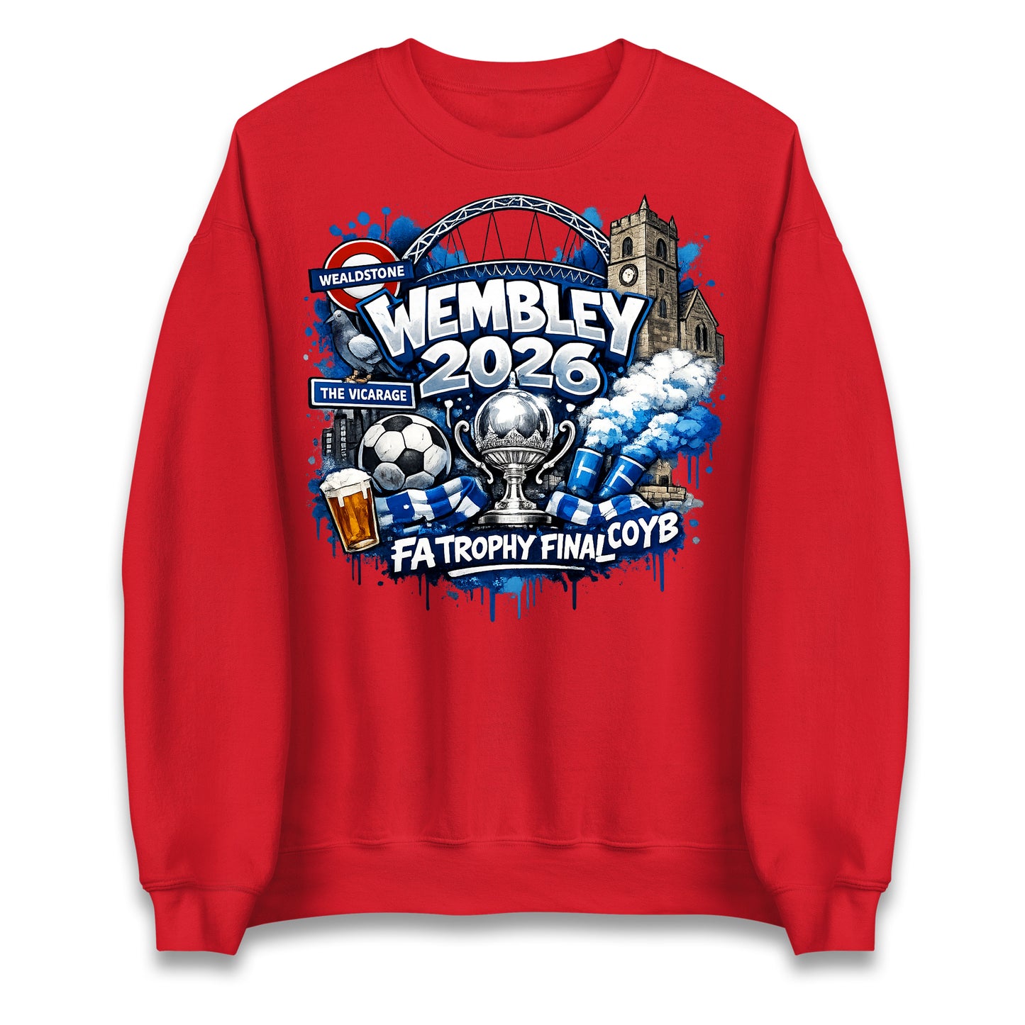 Wealdstone FA Trophy Final Wembley 2026 | Buy FA Trophy Wear Jumper 
