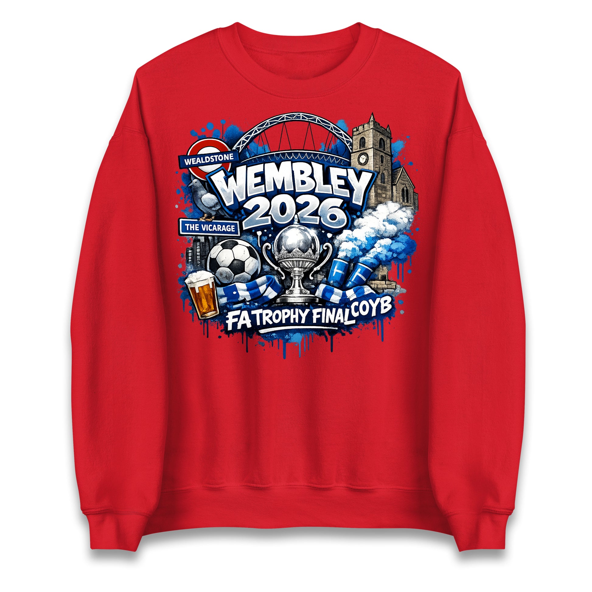 Wealdstone FA Trophy Final Wembley 2026 | Buy FA Trophy Wear Jumper 