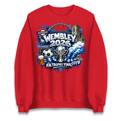Wealdstone FA Trophy Final Wembley 2026 | Buy FA Trophy Wear Jumper 