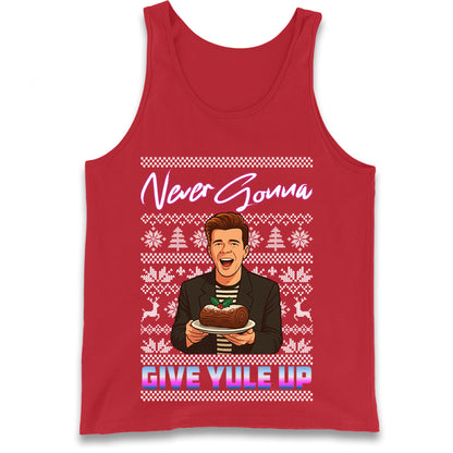 Rick Astley Christmas Tank Top