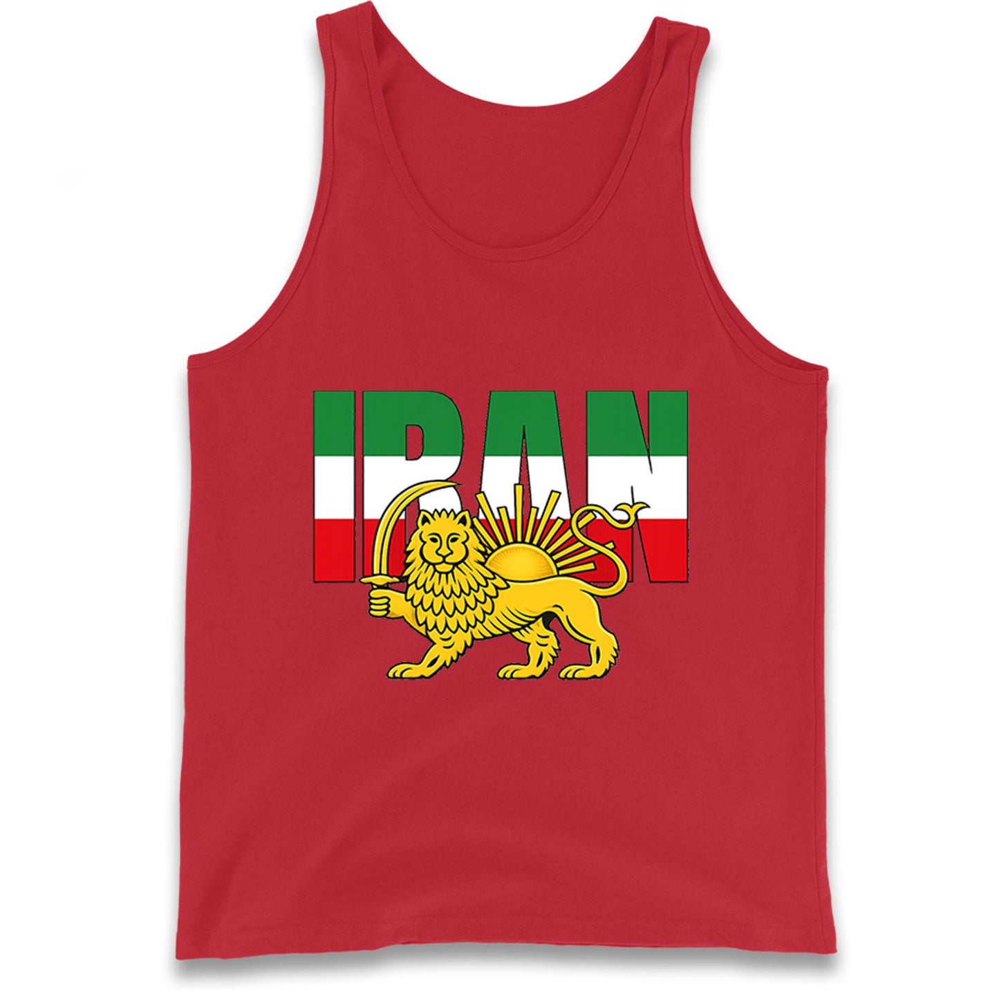 Iran Flag Tank Top