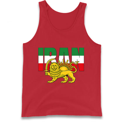 Iran Flag Tank Top