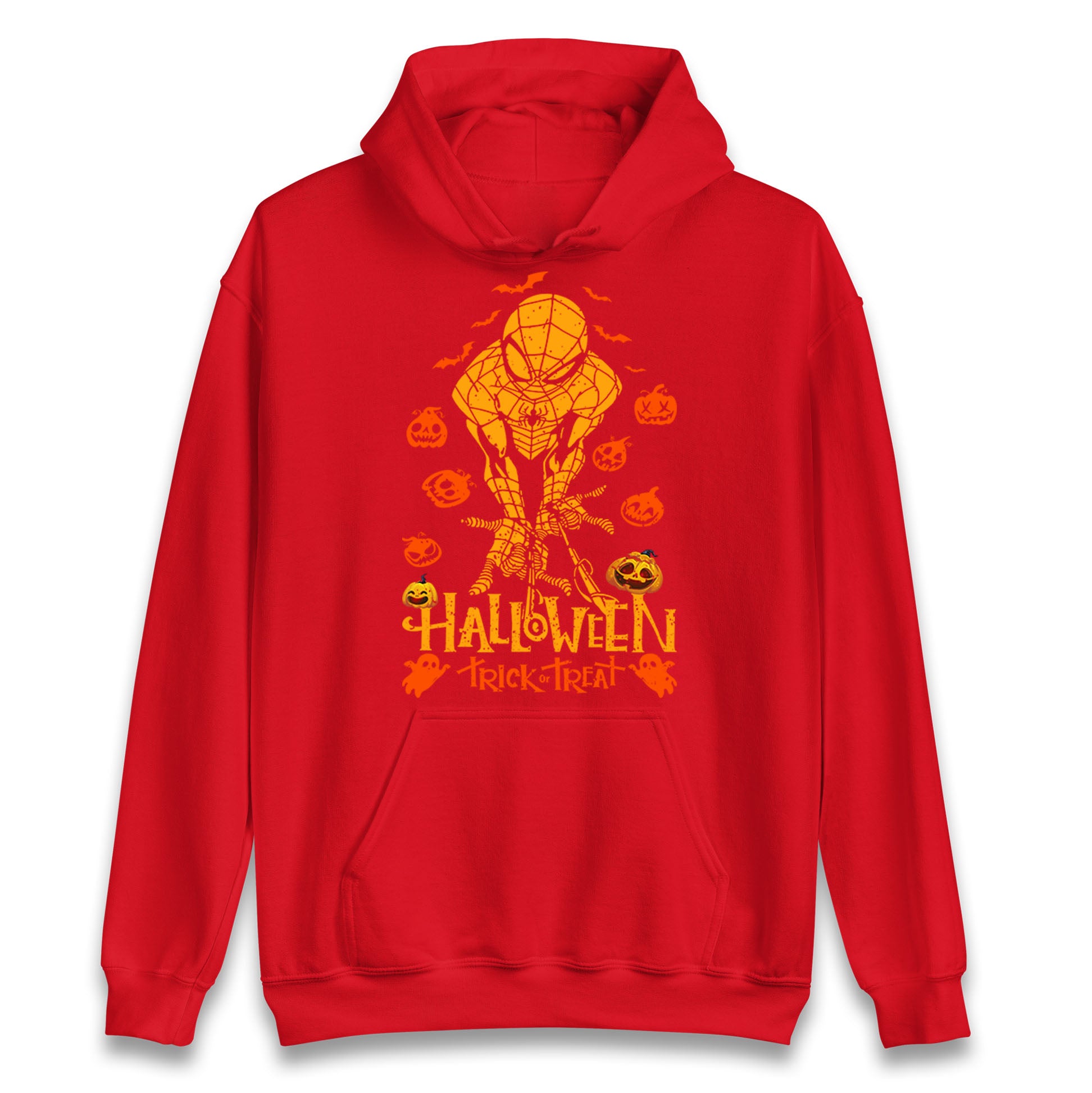 Spiderman Trick Or Treat Halloween Hoodie
