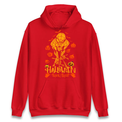 Spiderman Trick Or Treat Halloween Hoodie
