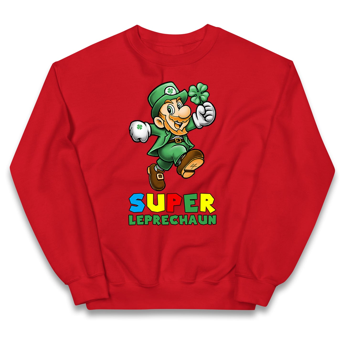 Super Leprechaun St. Patrick's Day kids Jumper