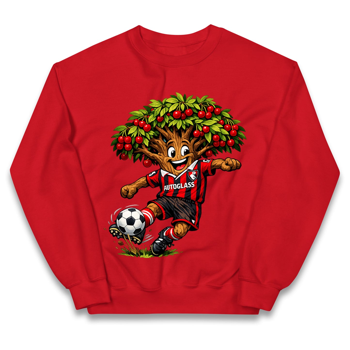 Retro AFC Bournemouth Football Kids Jumper