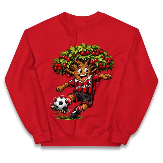 Retro AFC Bournemouth Football Kids Jumper