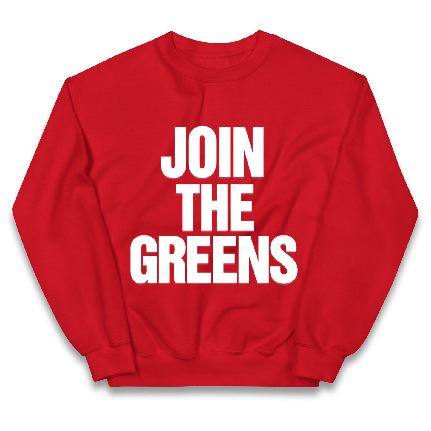 Green Party Join The Greens Kids Jumper