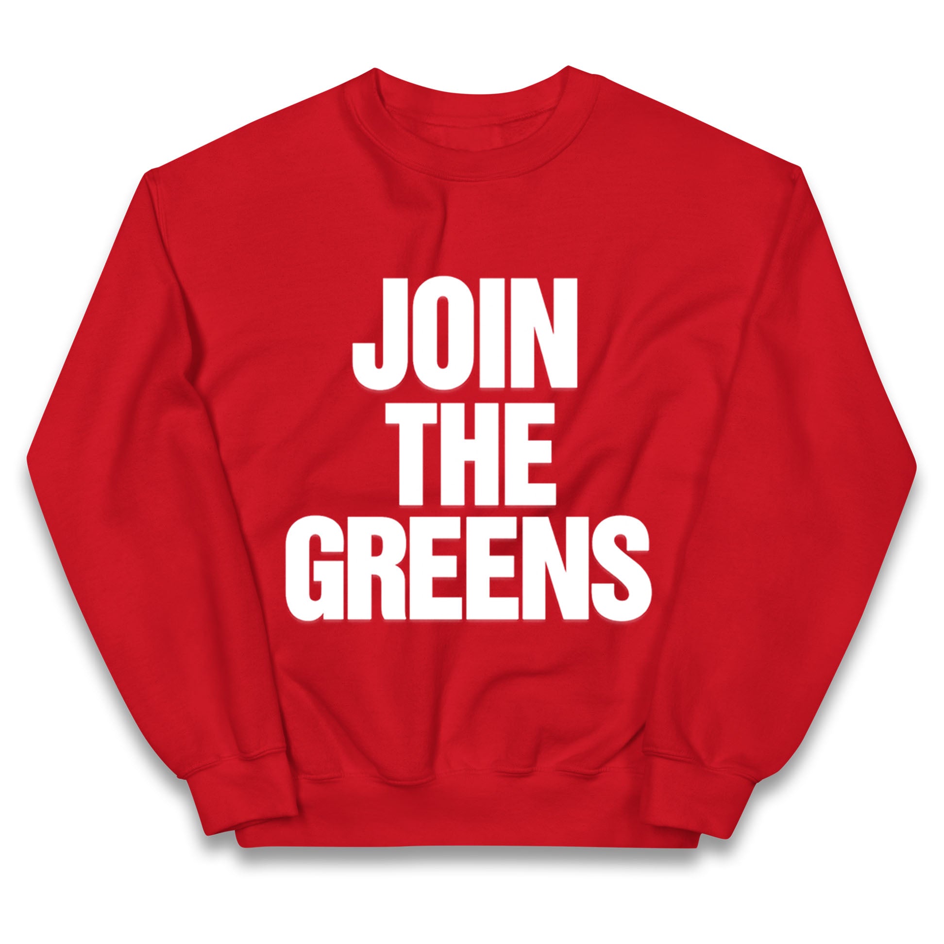 Green Party Join The Greens Kids Jumper