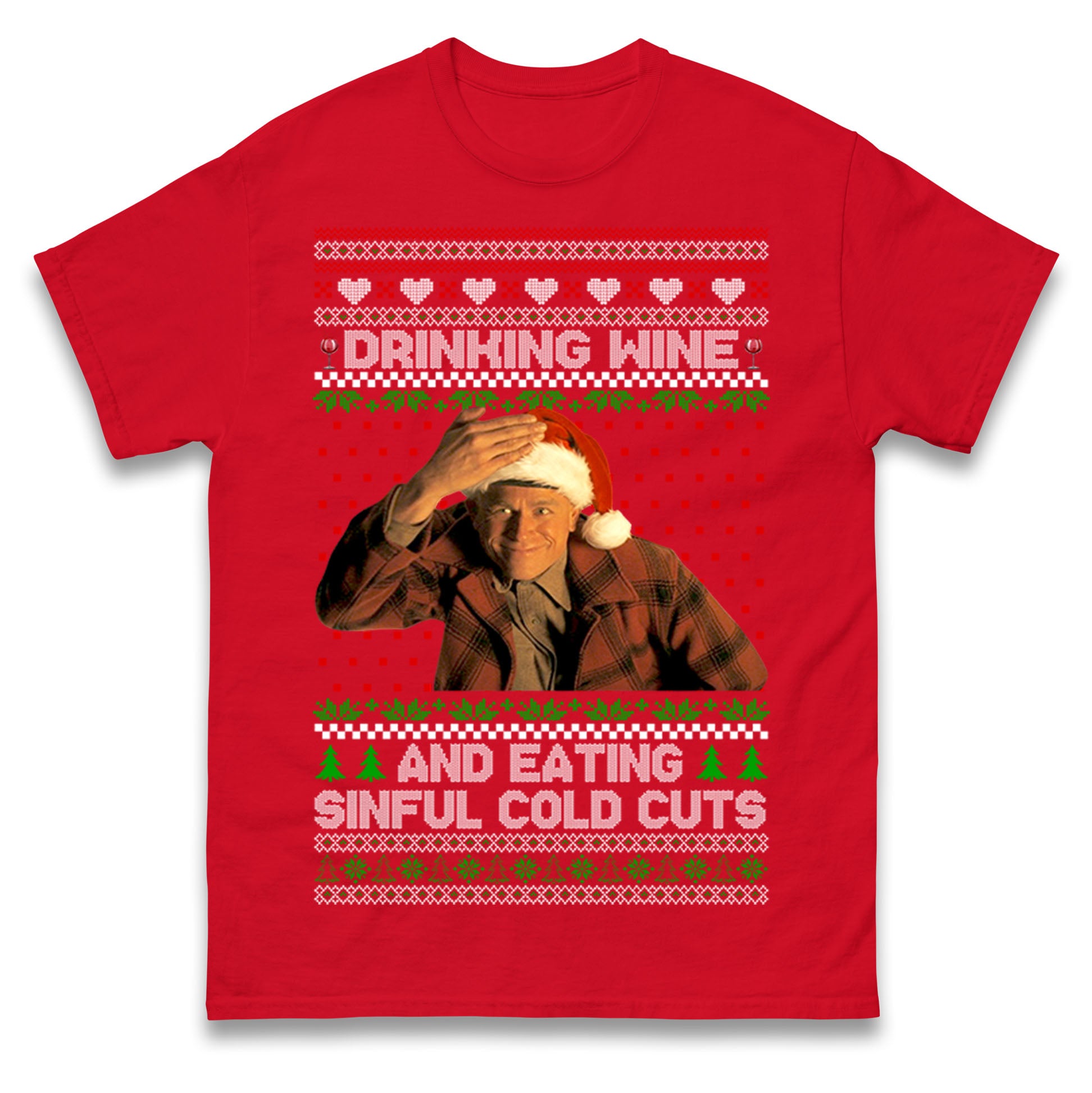 Ed Gein Wine Christmas T Shirt