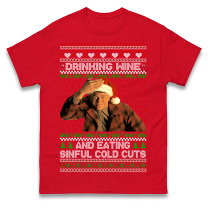 Ed Gein Wine Christmas T Shirt
