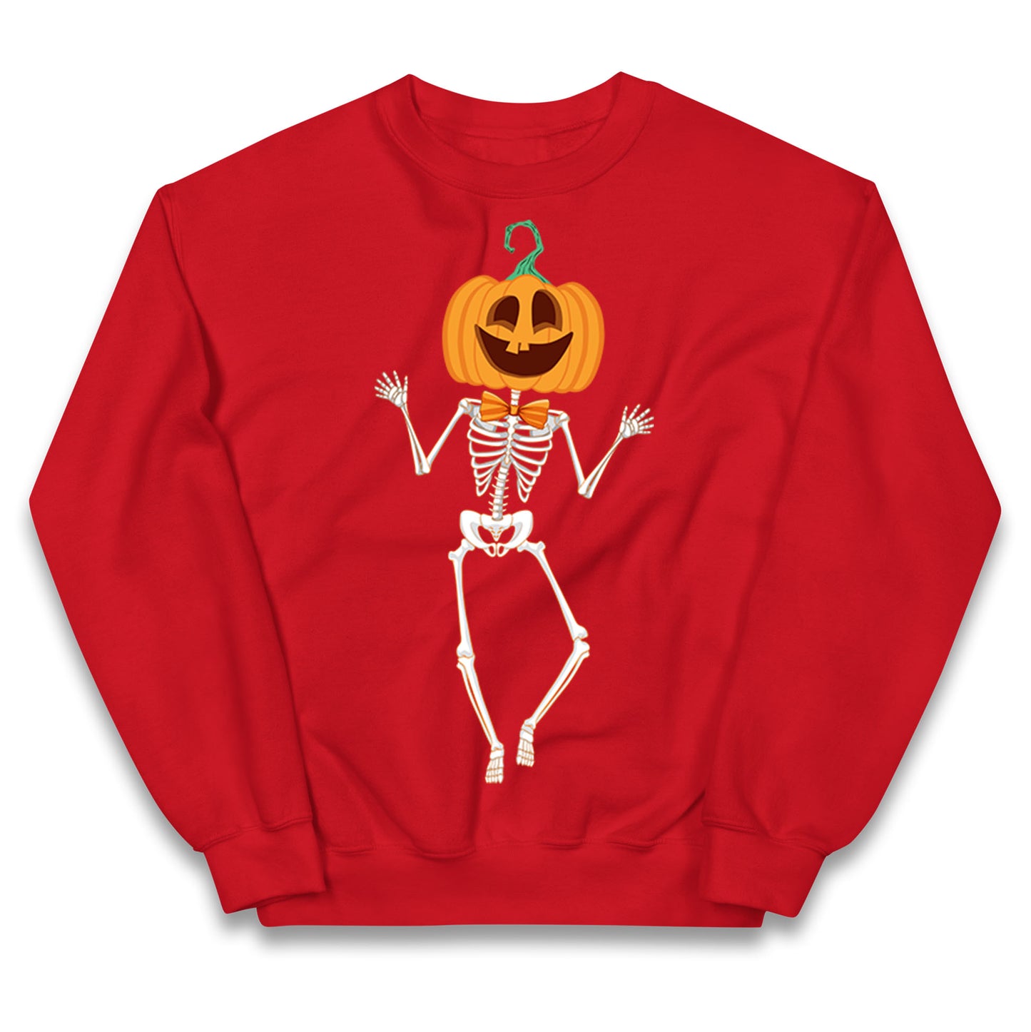 Pumpkin Skeleton Halloween Jumper
