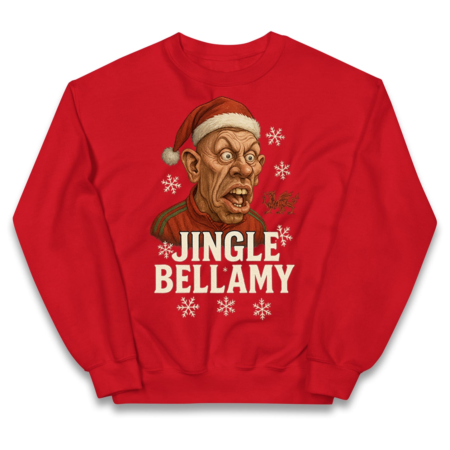 Craig Bellamy Christmas Kids Jumper 