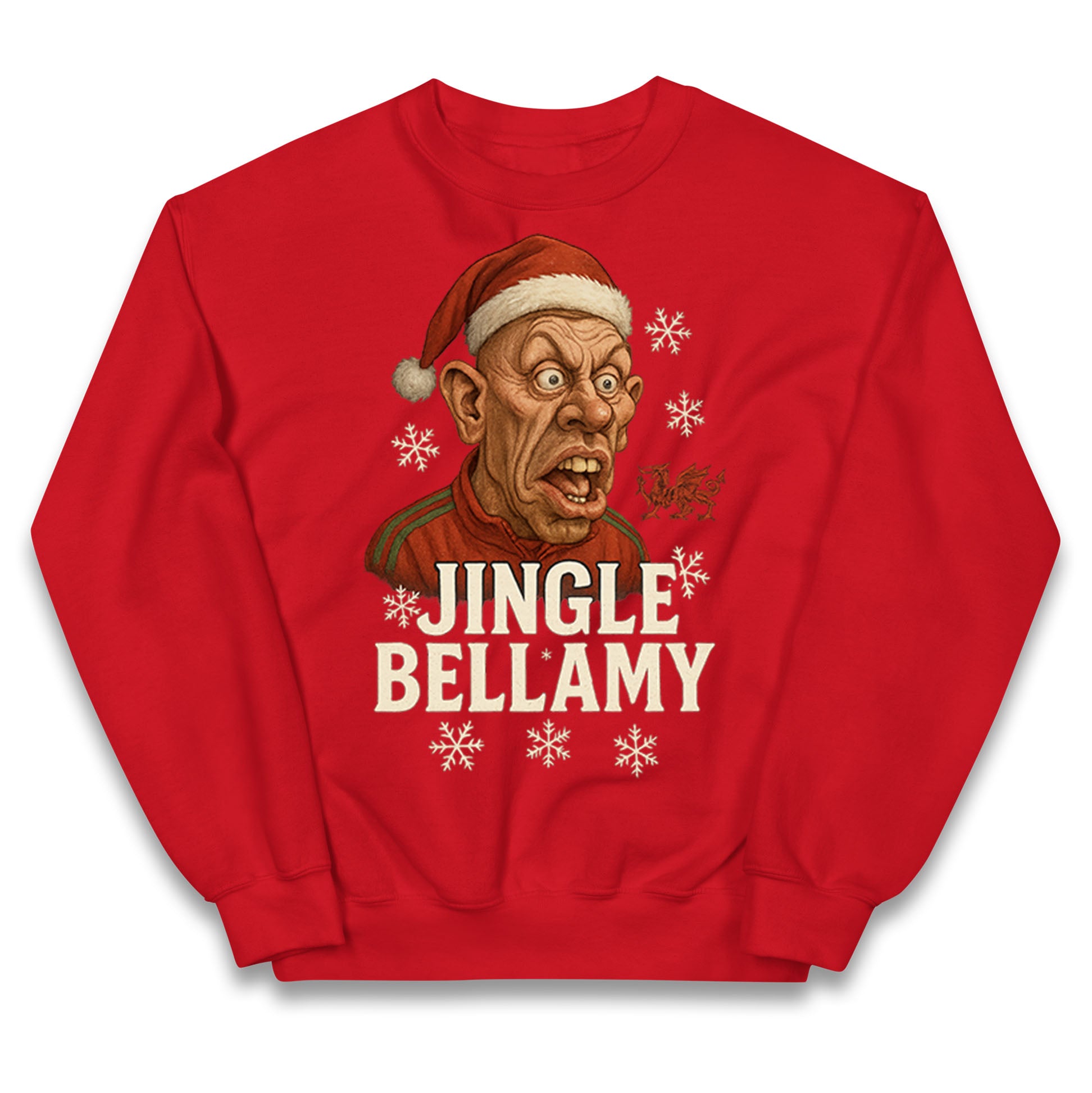 Craig Bellamy Christmas Kids Jumper 