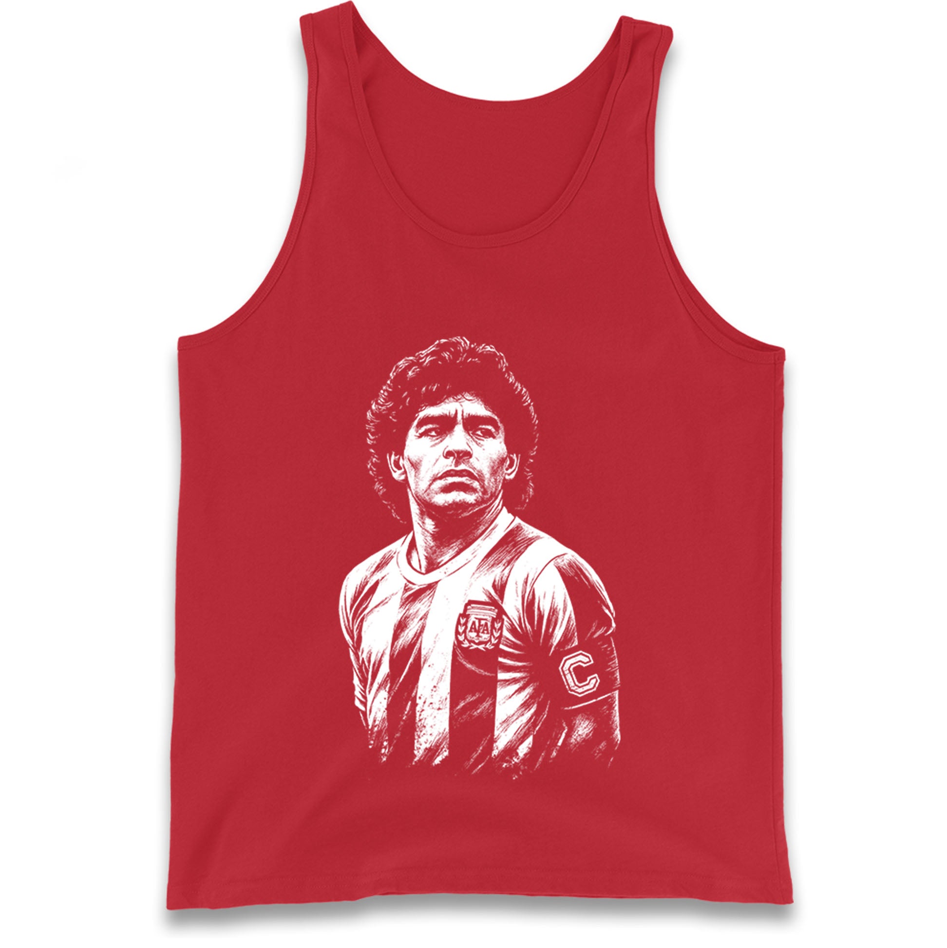 Maradona Argentina Tank Top