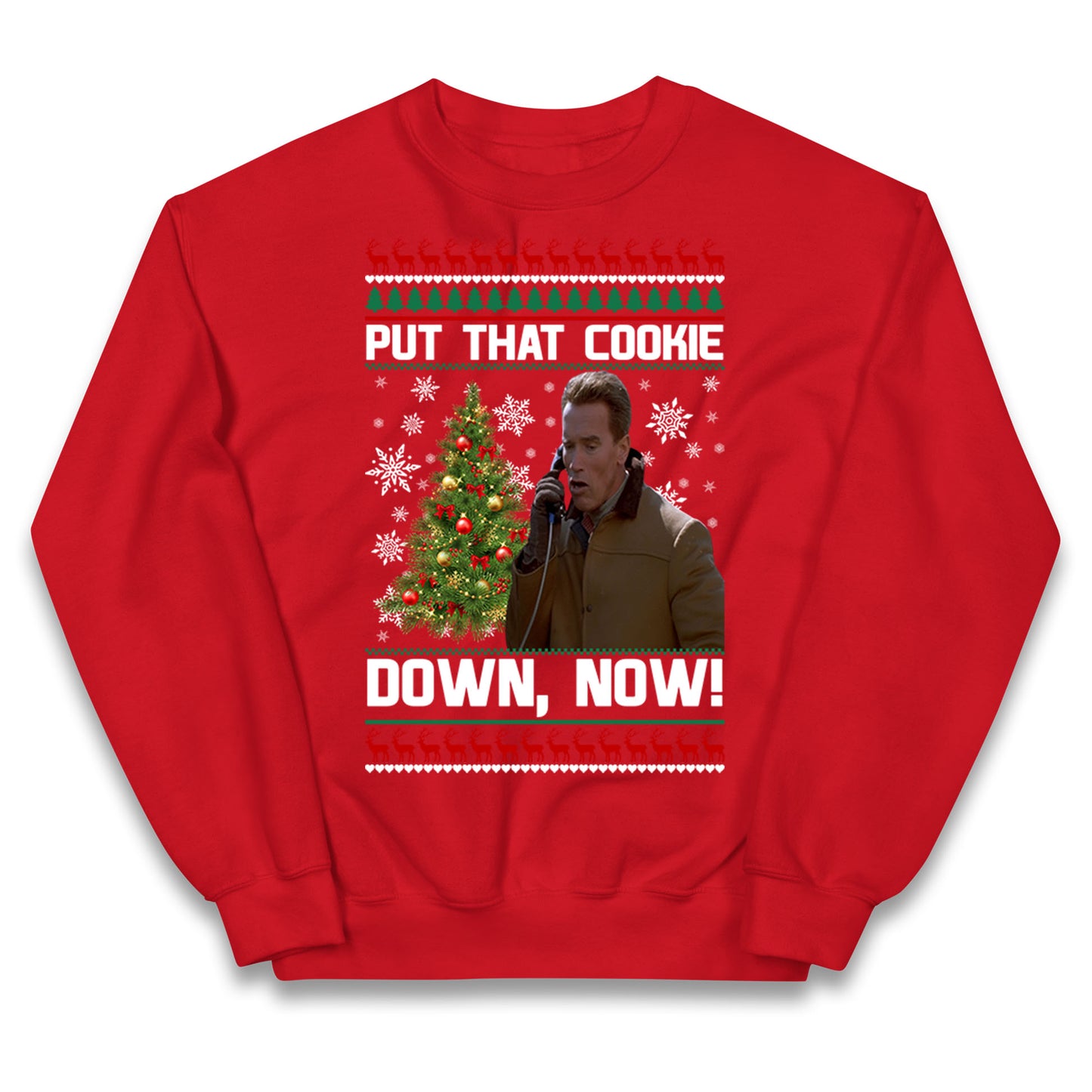Arnie Christmas Kids Jumper