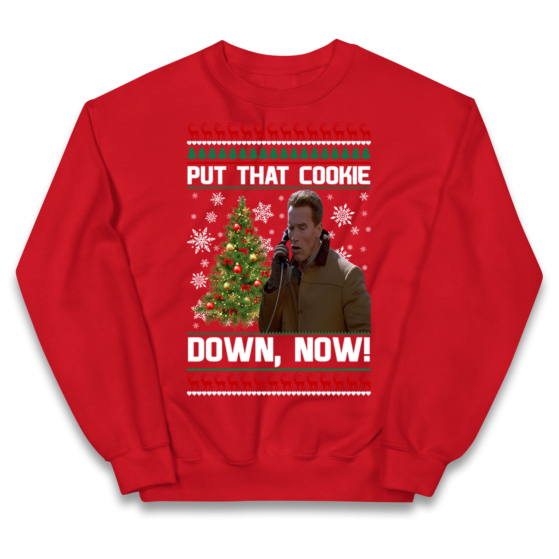 Arnie Christmas Kids Jumper