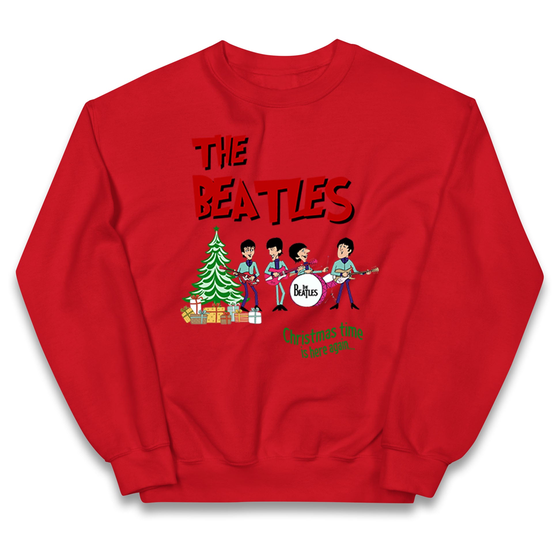 beatles christmas jumper