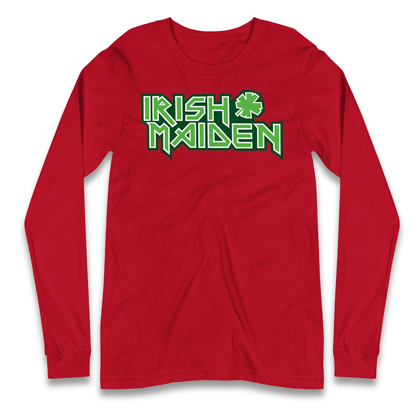 Irish Maiden St Patricks Day Longsleeve T Shirt 