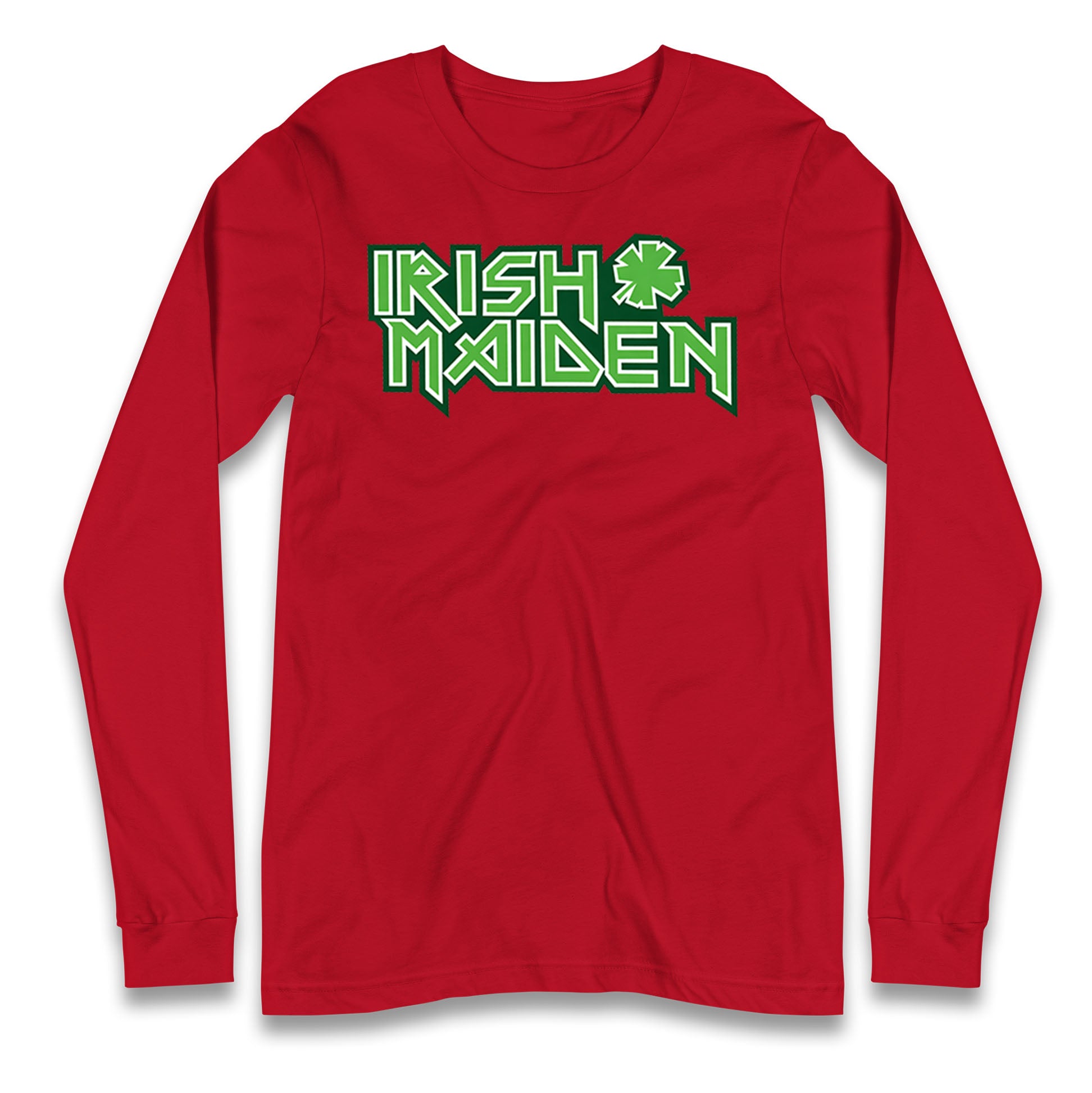 Irish Maiden St Patricks Day Longsleeve T Shirt 