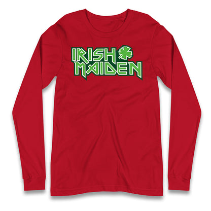 Irish Maiden St Patricks Day Longsleeve T Shirt 
