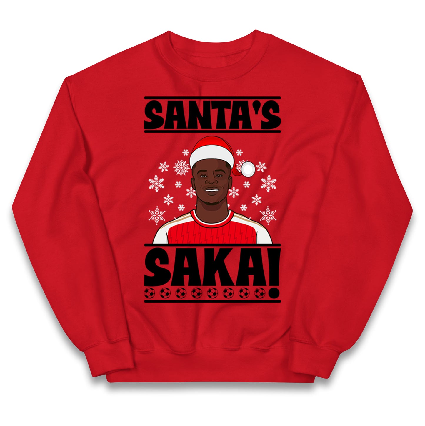 bukayo saka christmas jumper