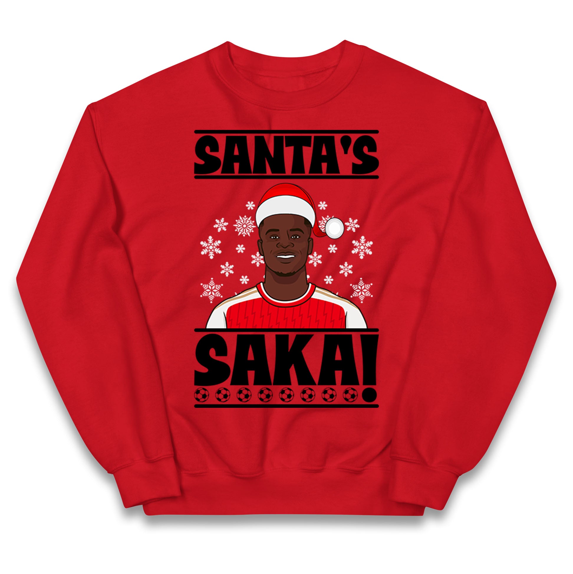 bukayo saka christmas jumper