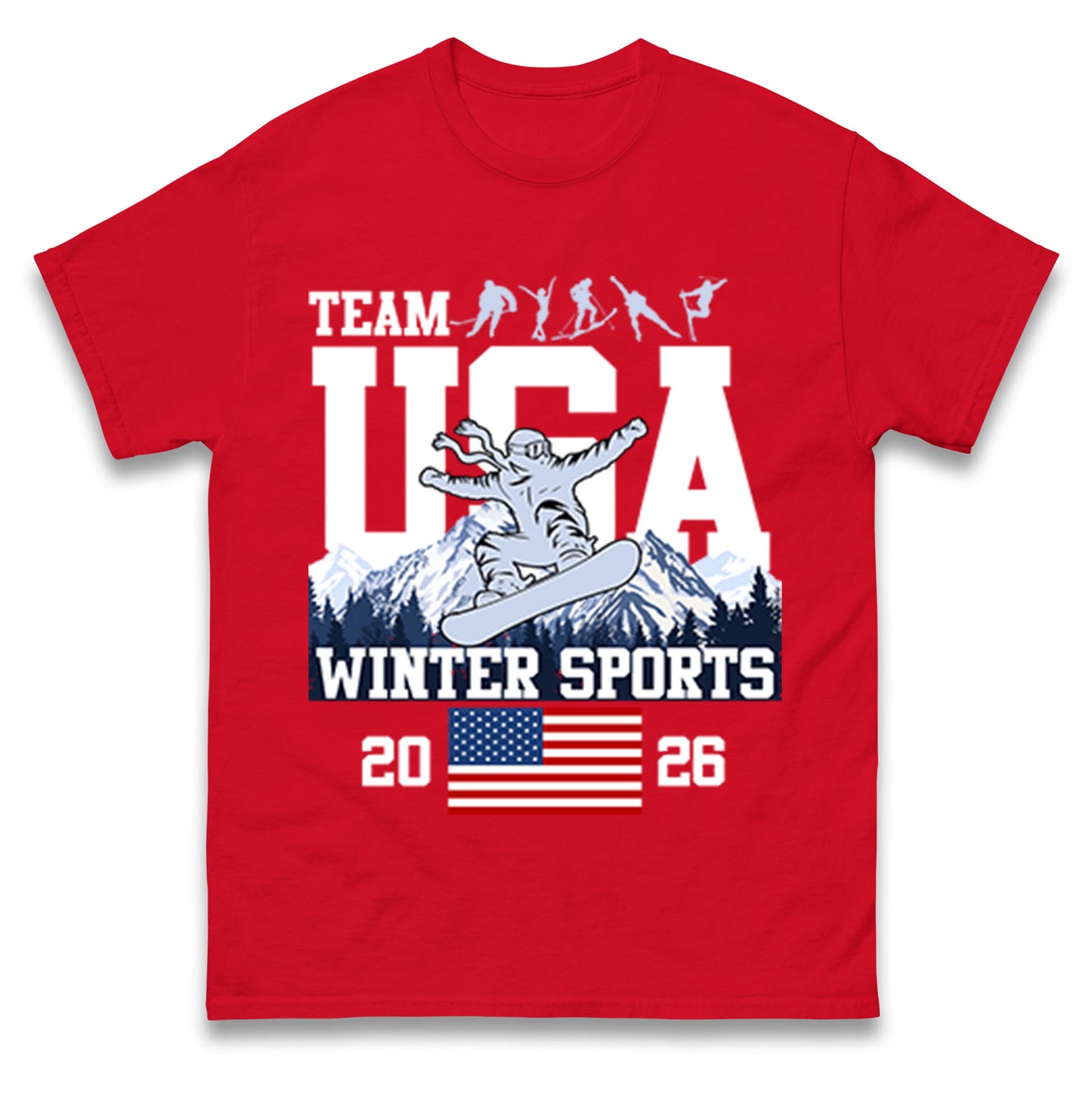 USA Sports Pride T Shirt