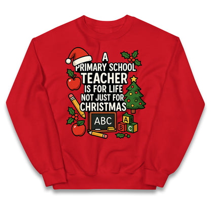 Primary School Teacher Christmas Kids Jumper
