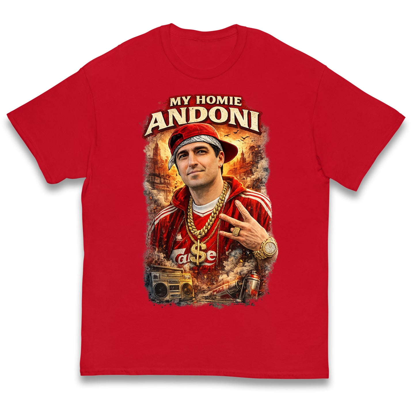 My Homie Andoni Iraola Liverpool Football Kids Tee