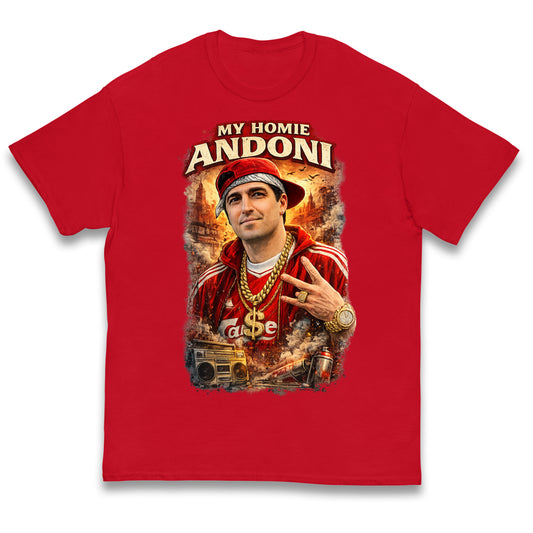 My Homie Andoni Iraola Liverpool Football Kids Tee