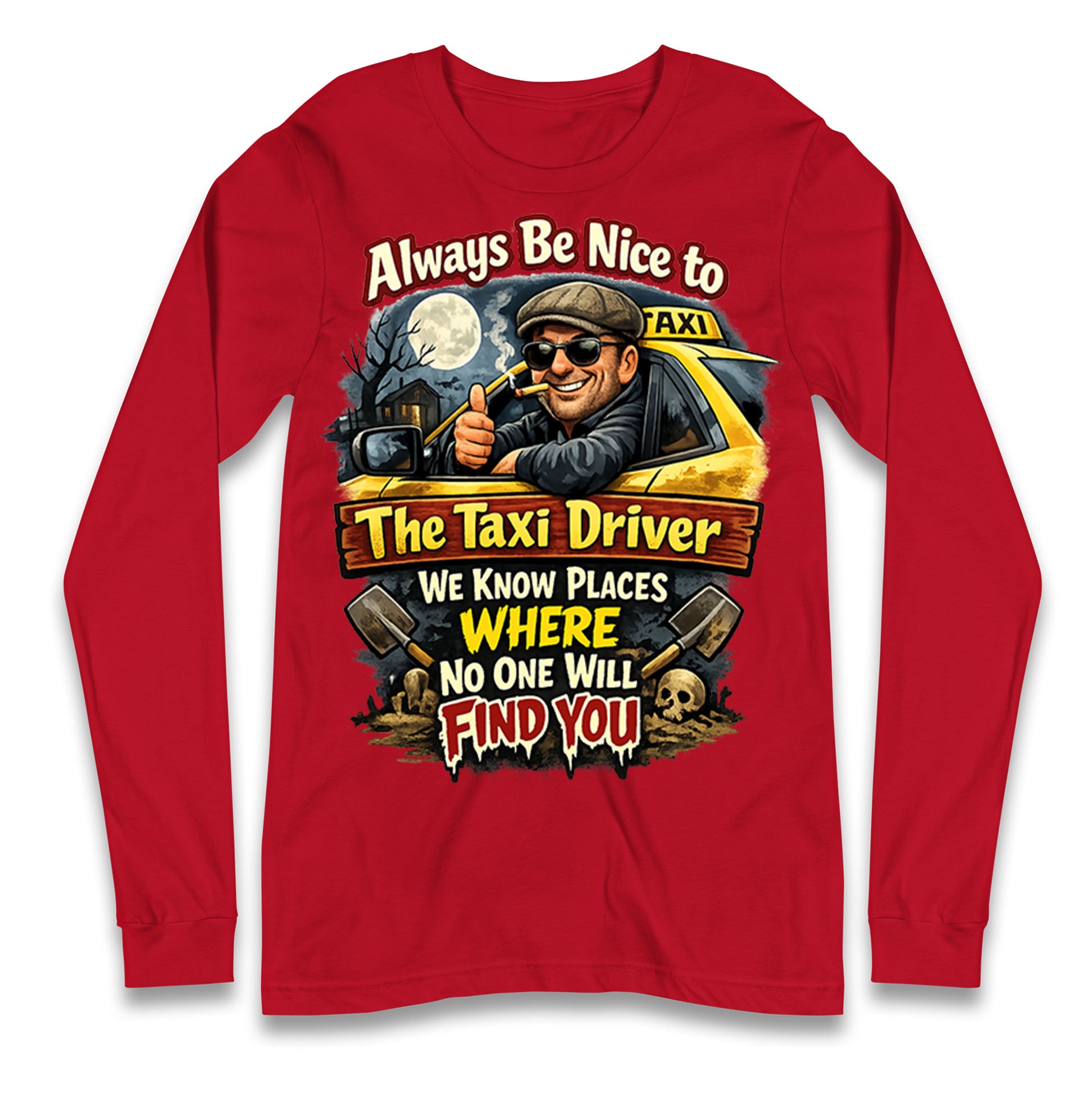 Taxi Driver Longsleeve T Shirt
