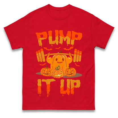 Halloween Fitness Pumpkin T Shirts