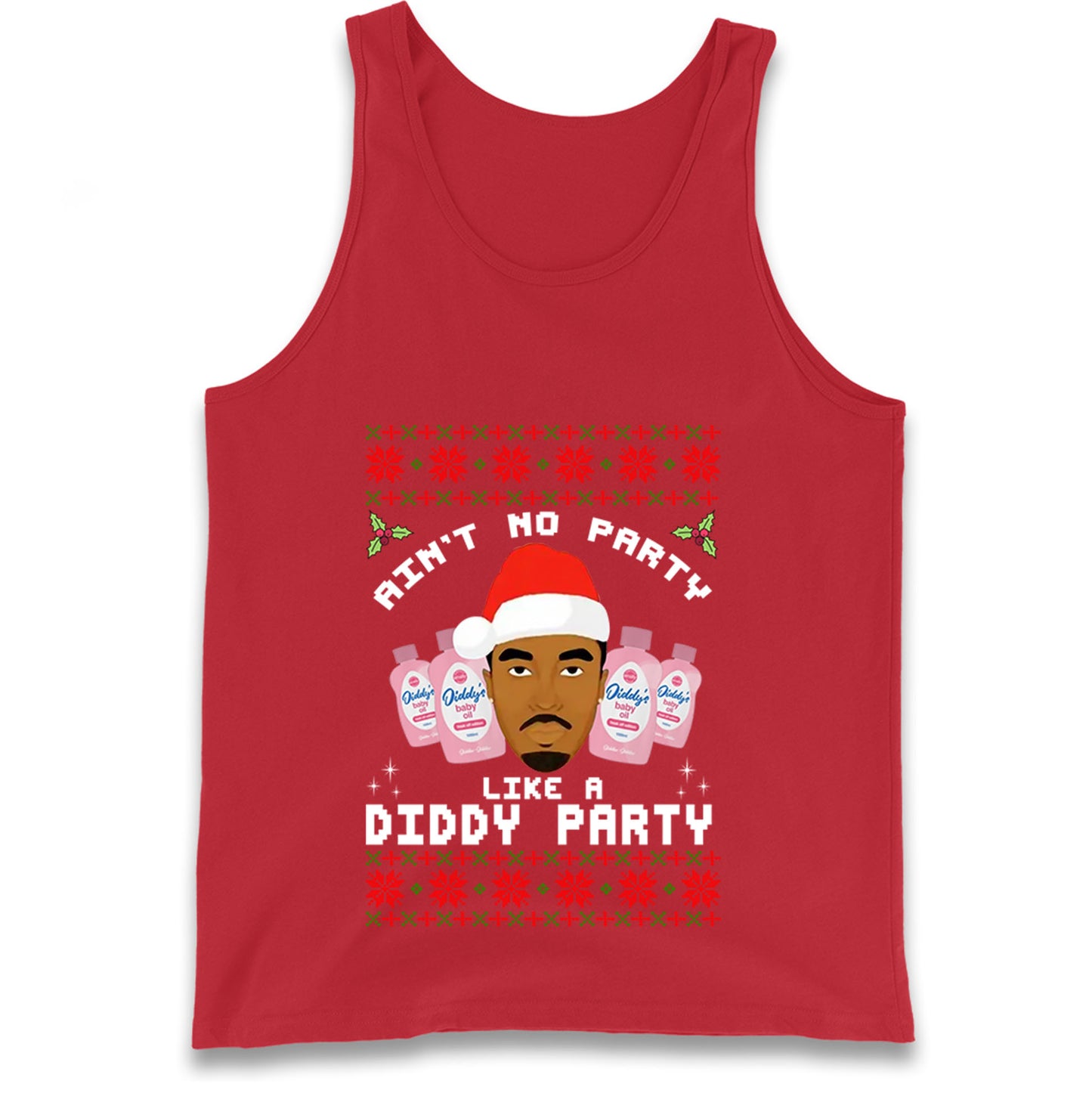 Diddy Christmas Tank Top