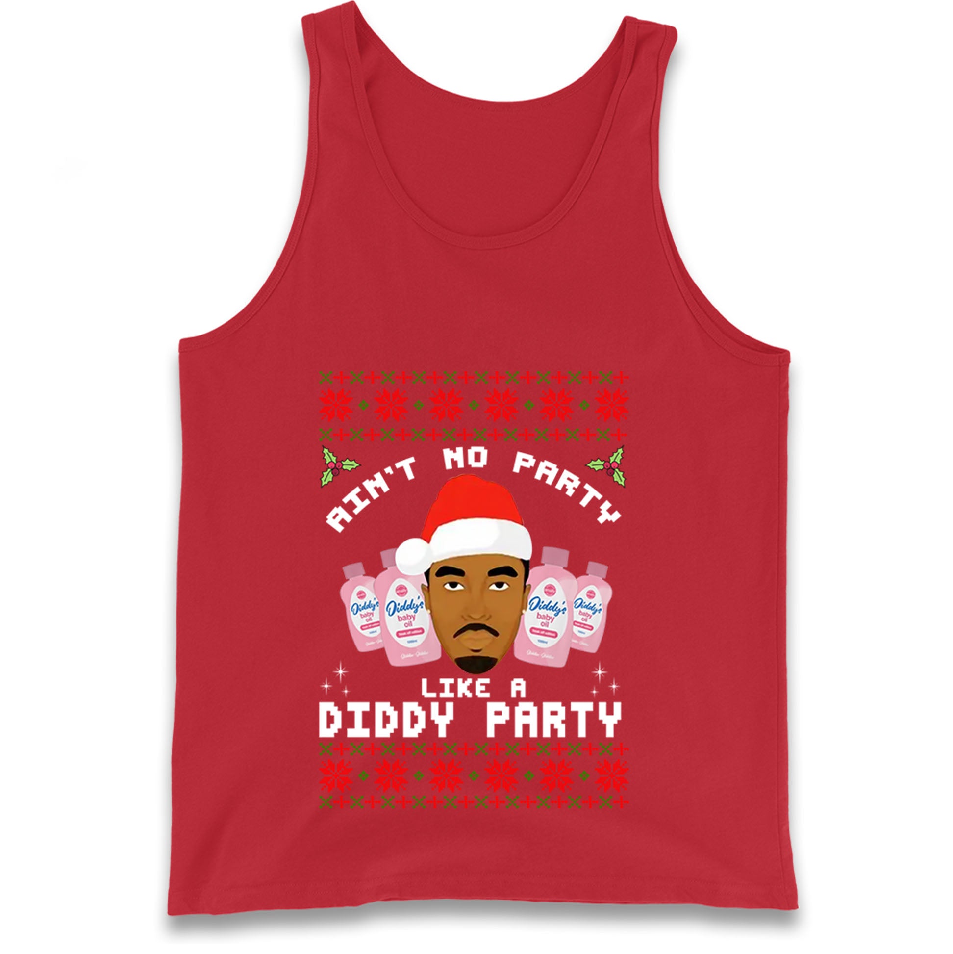 Diddy Christmas Tank Top