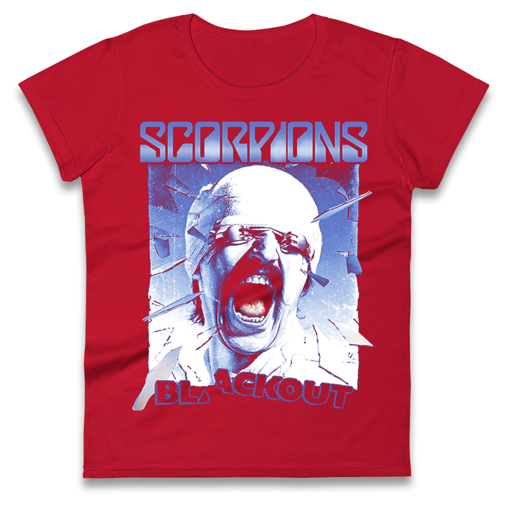 Scorpions Blackout Ladies T Shirt 